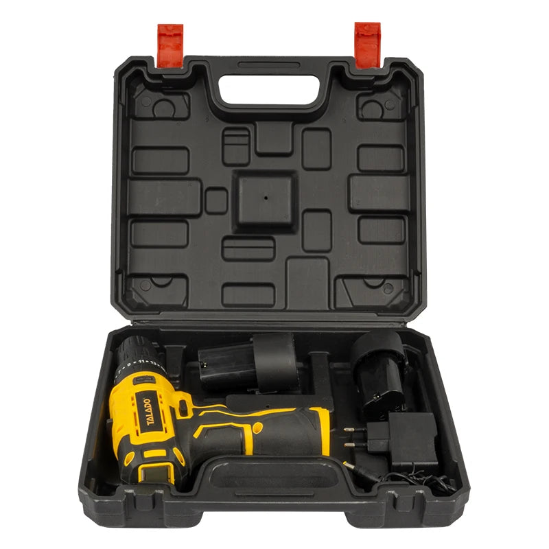 12V Cordless Impact Drill Set - 10mm Mini Tool