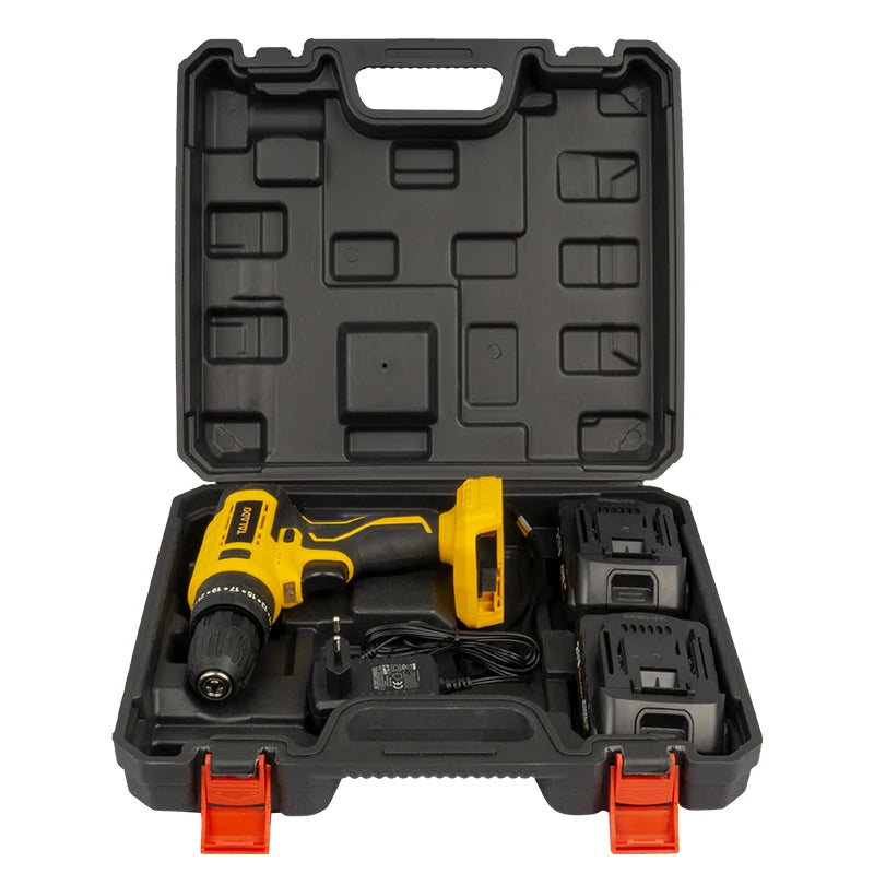 12V Cordless Impact Drill Set - 10mm Mini Tool