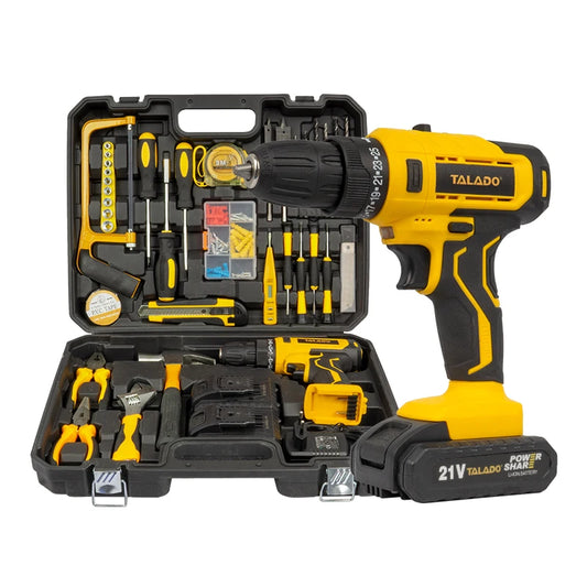 12V Cordless Impact Drill Set - 10mm Mini Tool