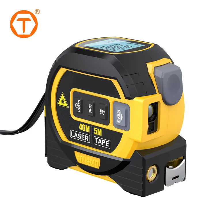 3-in-1 Laser Tape Measure with Digital Display